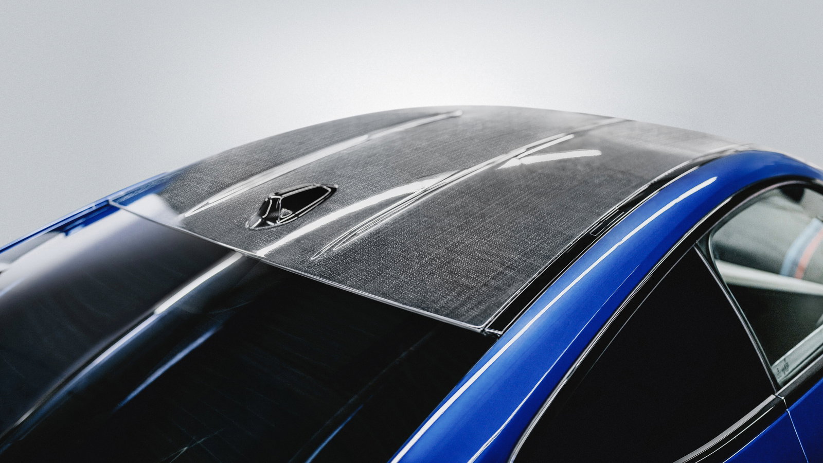 BMW M4 with natural composite roof